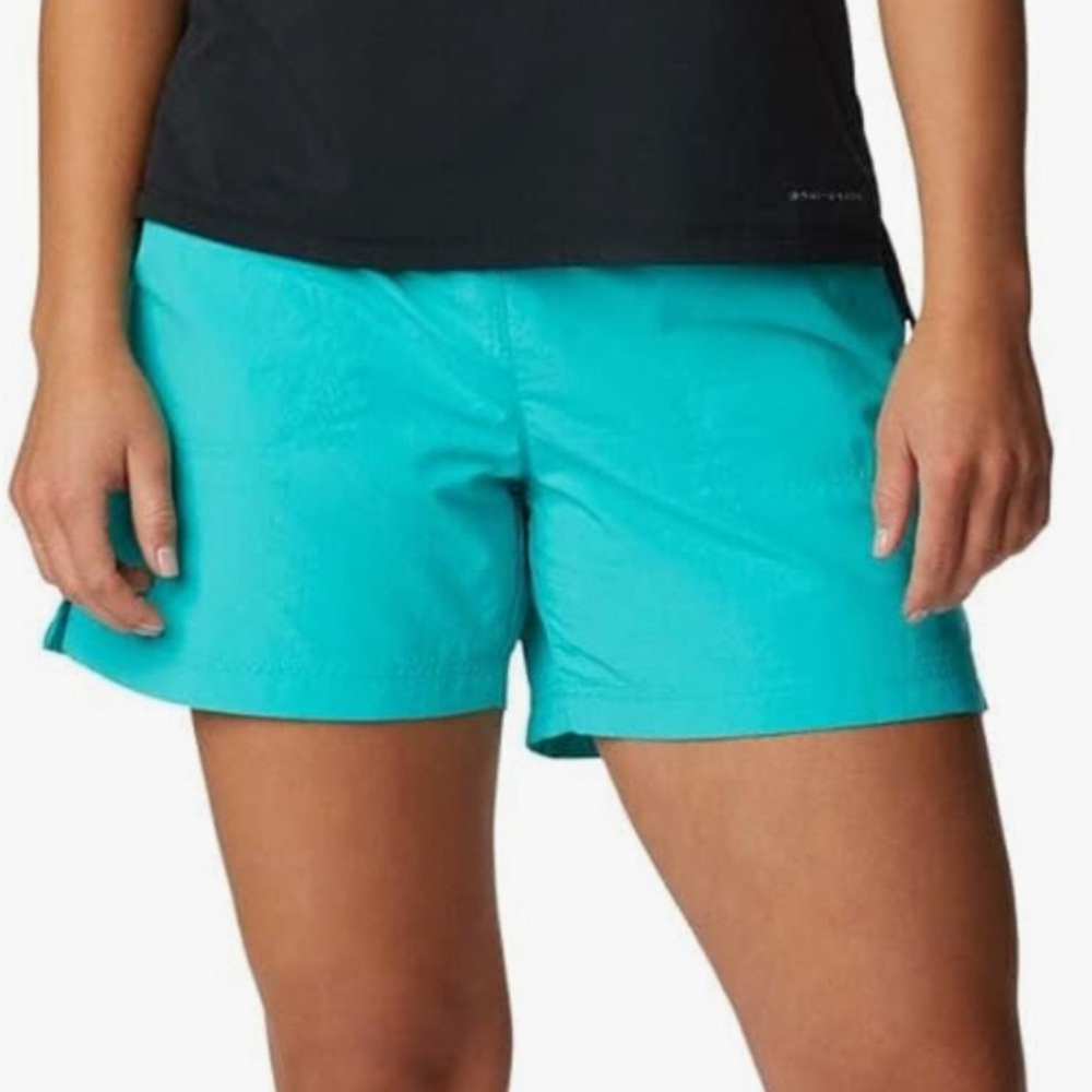 NWT Columbia Women's Sandy River Short Bright Aqua Size XXL